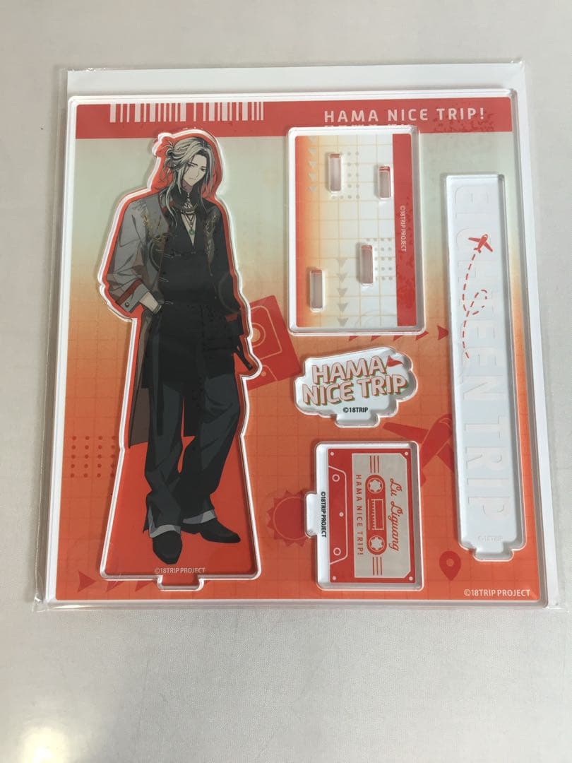 b-976 未開封 18trip 鹿礼光 全5種セット アクリル 缶バッジ タグ