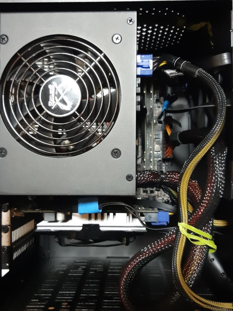 自作PC　Ryzen7 1700・8GB・256GB・GTX650Ti