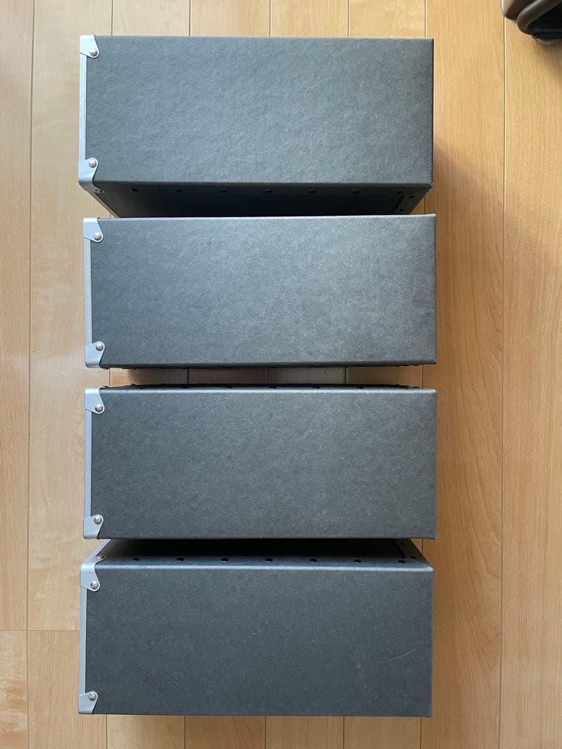 硬質パルプボックス　無印良品　廃盤