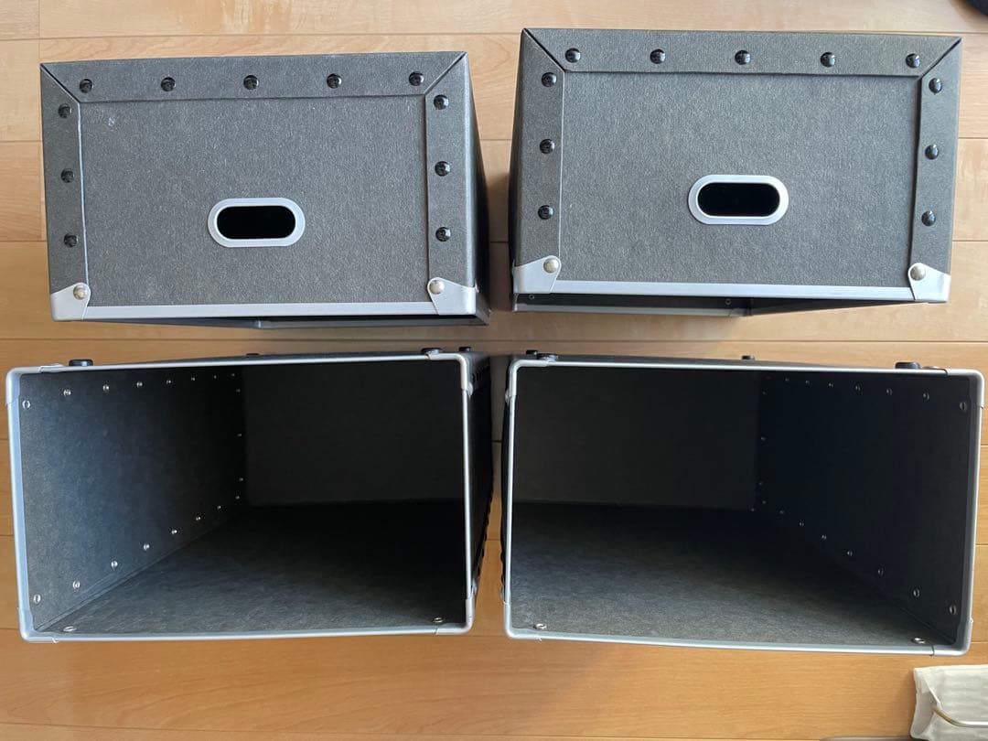 硬質パルプボックス　無印良品　廃盤