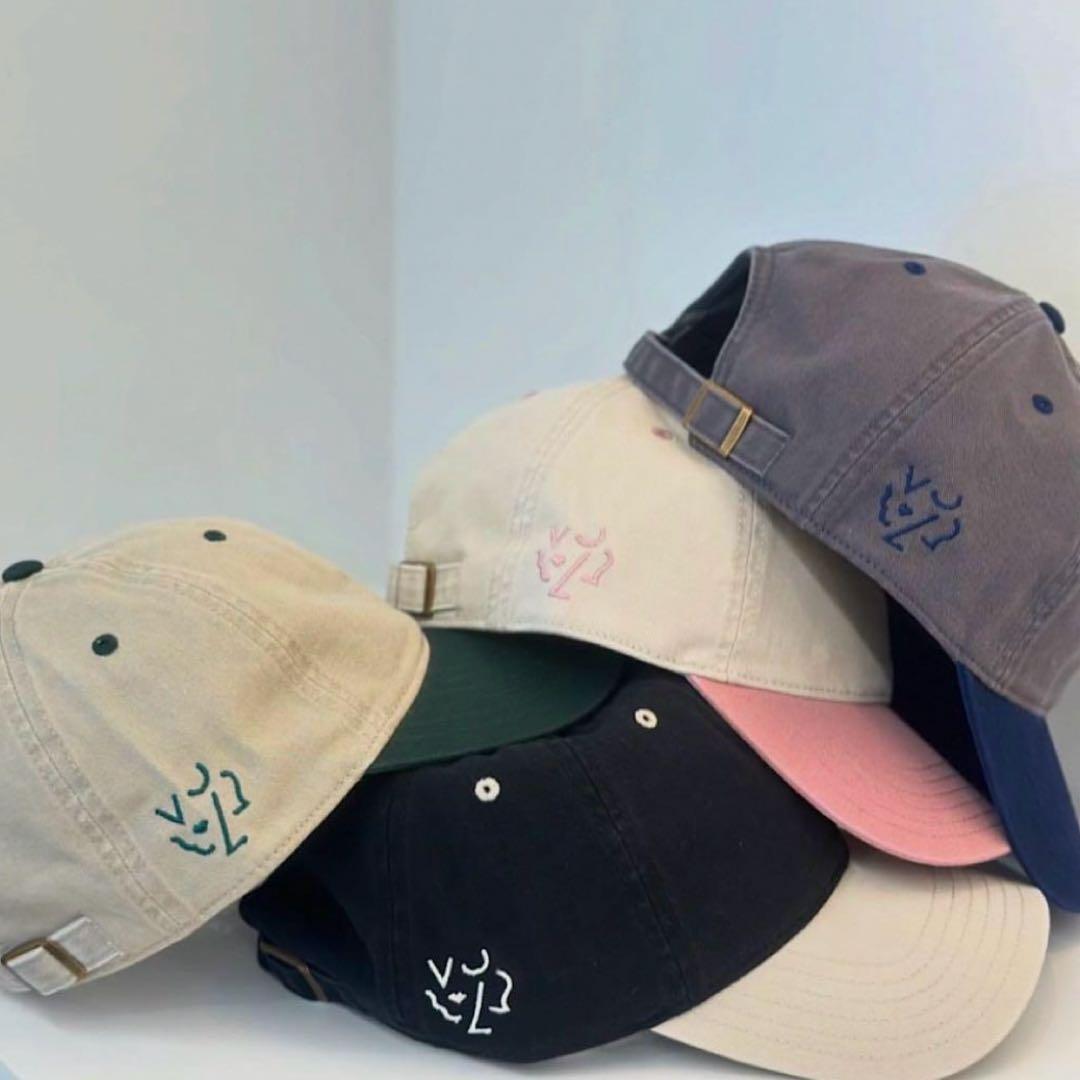 リンカブル キャップ　新作　新品　ブラック×オフ