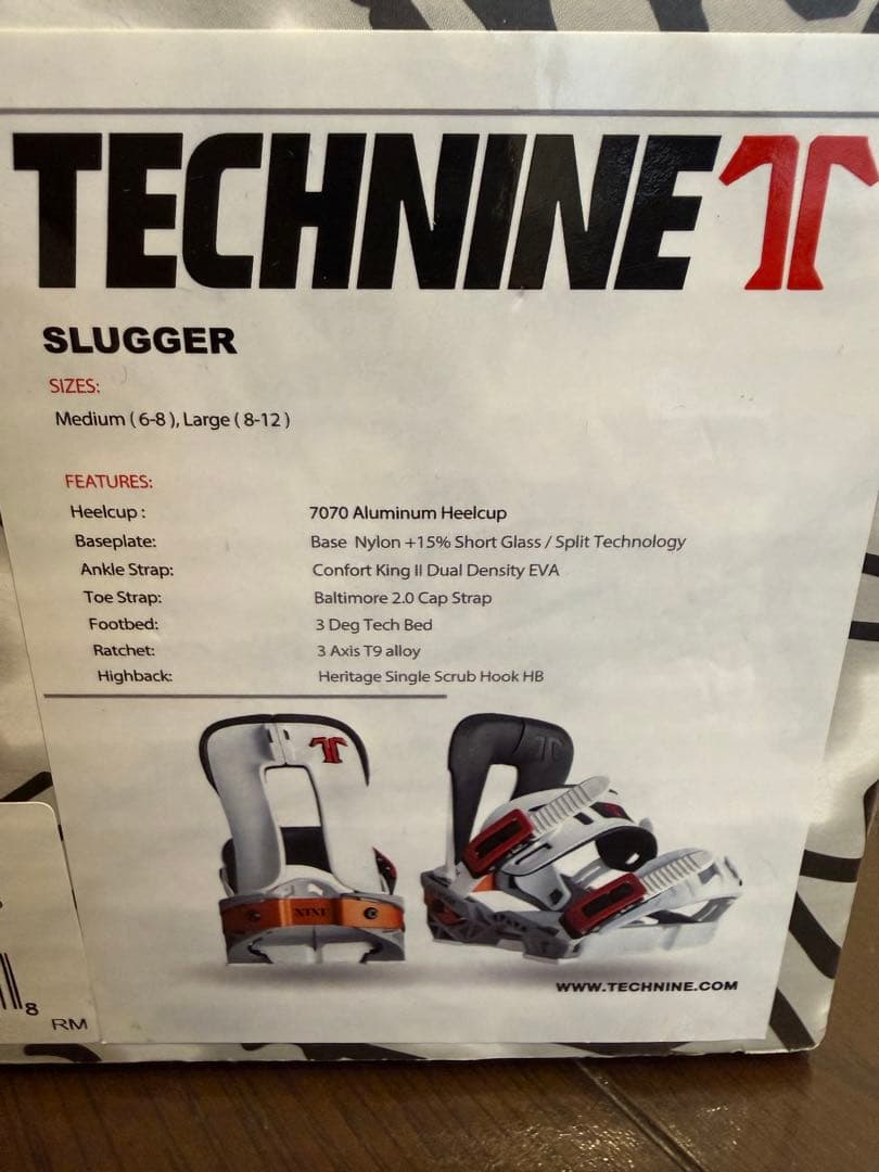 スノボ ビンディング TECHNINE T9 テックナインBINDING