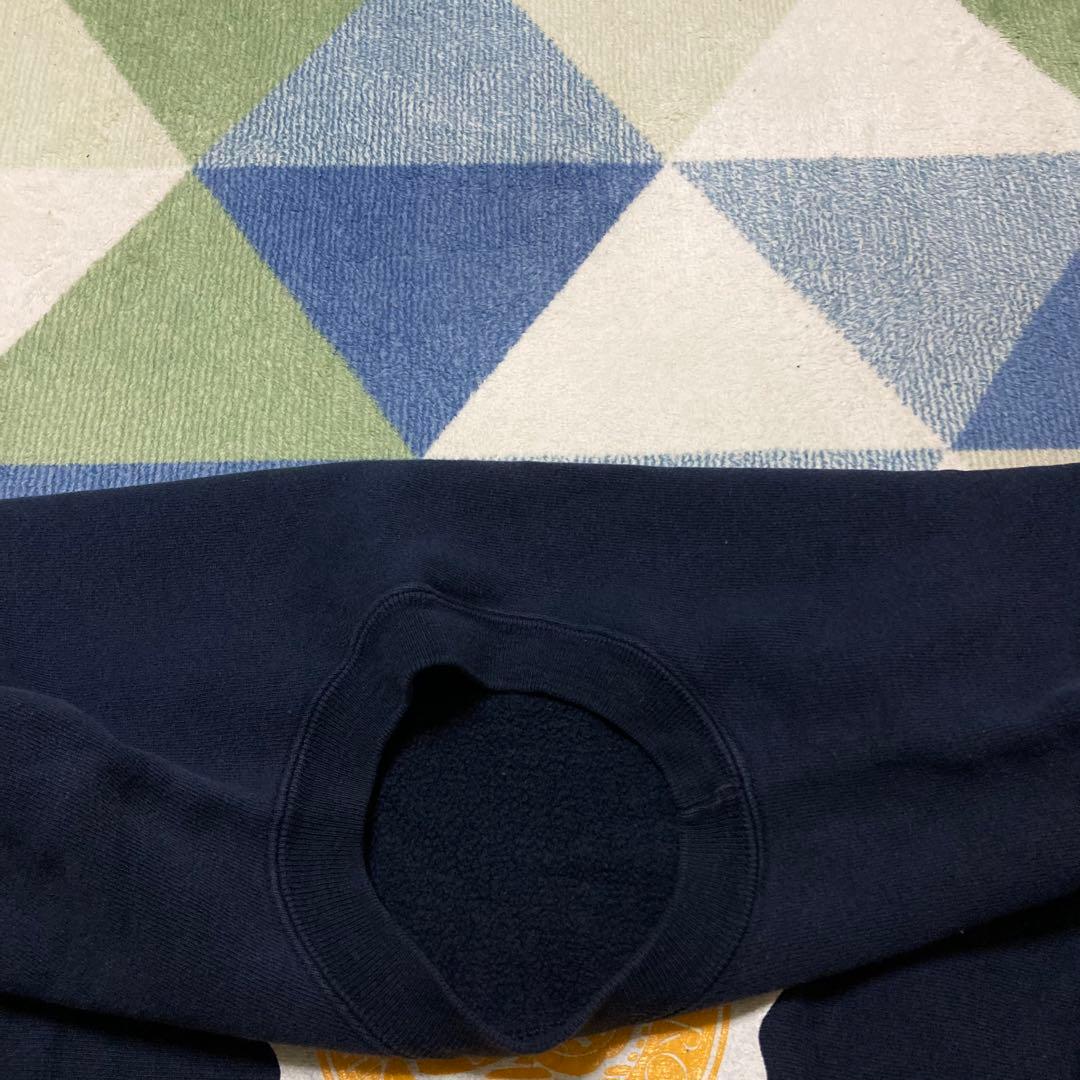 90s Champion濃紺 リバースウィーブ 刺繍タグ Lサイズ USA製