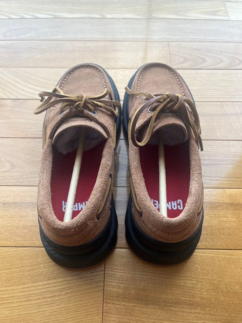 2*0様 CAMPERカンペール　ブルートゥスプラス デッキシューズ24.5cm