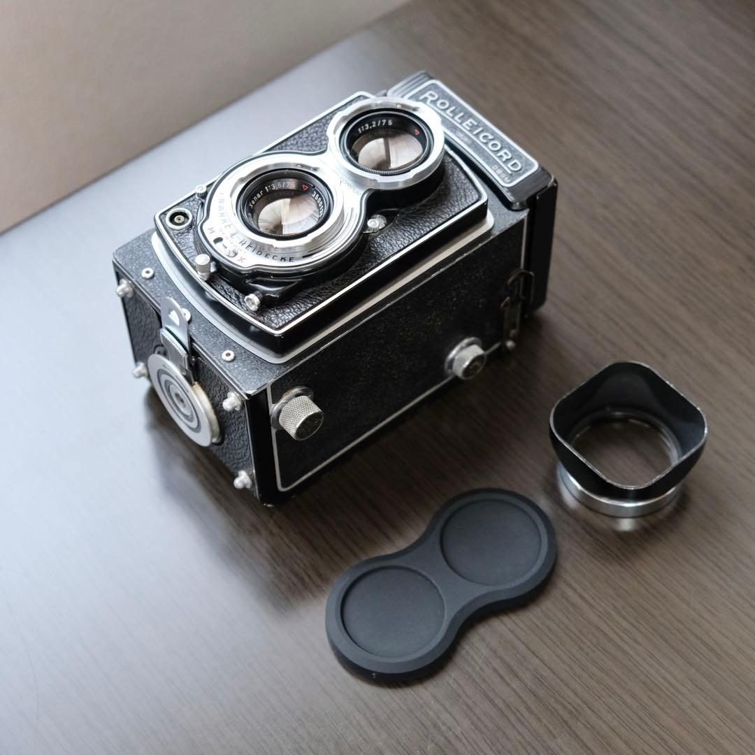 【完動品 実写済み】Rolleicord ローライコードⅣ 中判フィルムカメラ