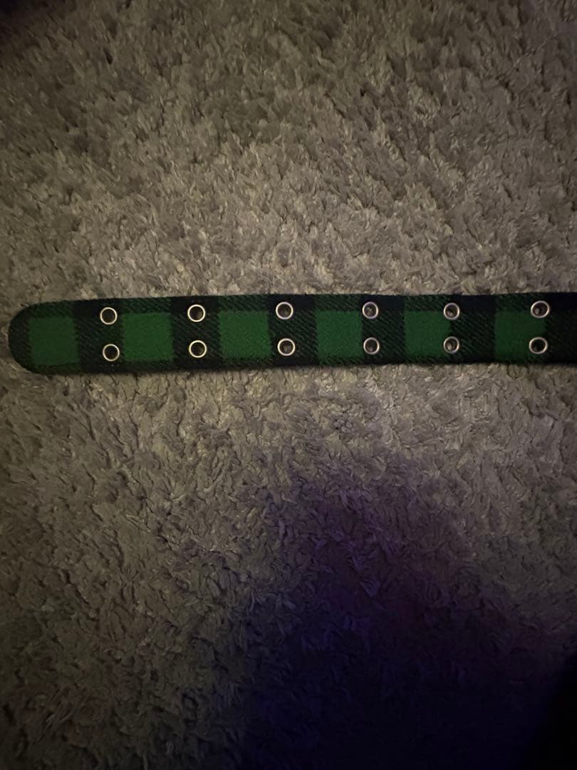 「完売品」Afb 緑 belt チェックベルト　円堂守着用　M サイズ