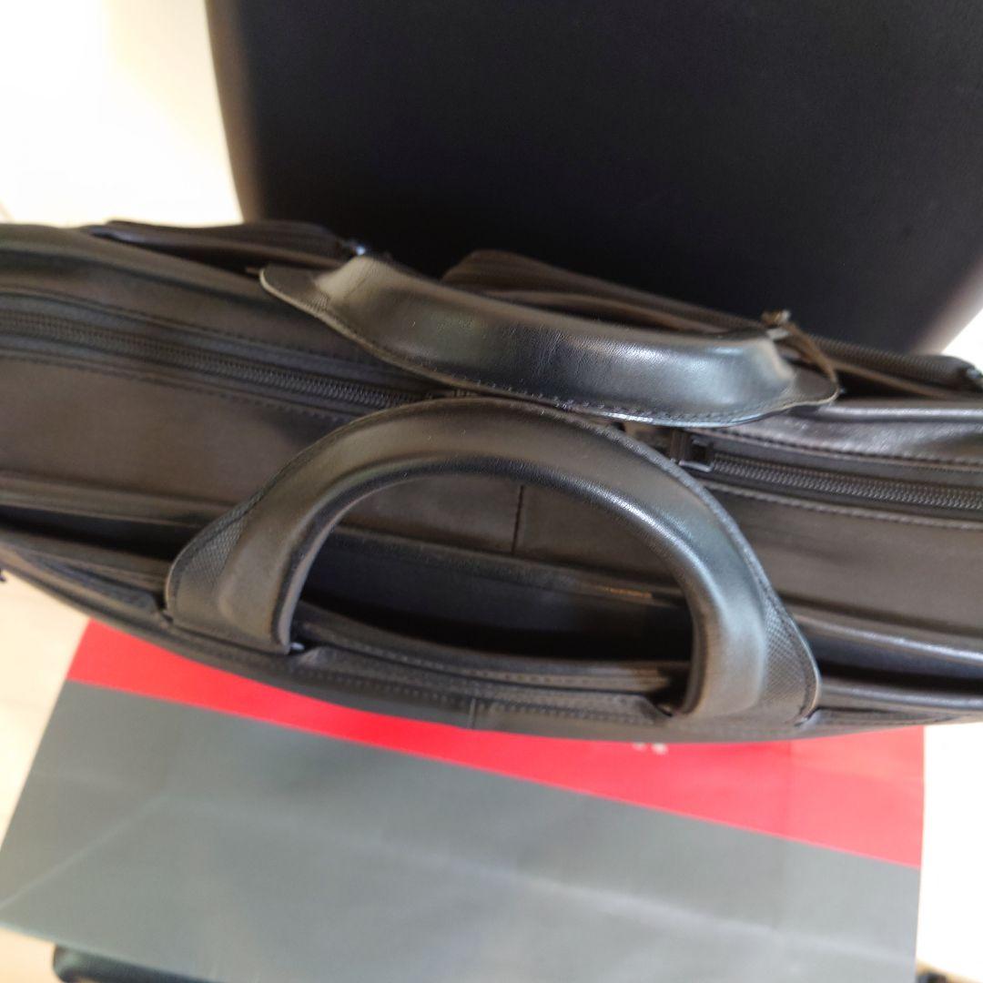 【美品】TUMI ALPHA2 96114D2 ブラック ビジネスバッグ