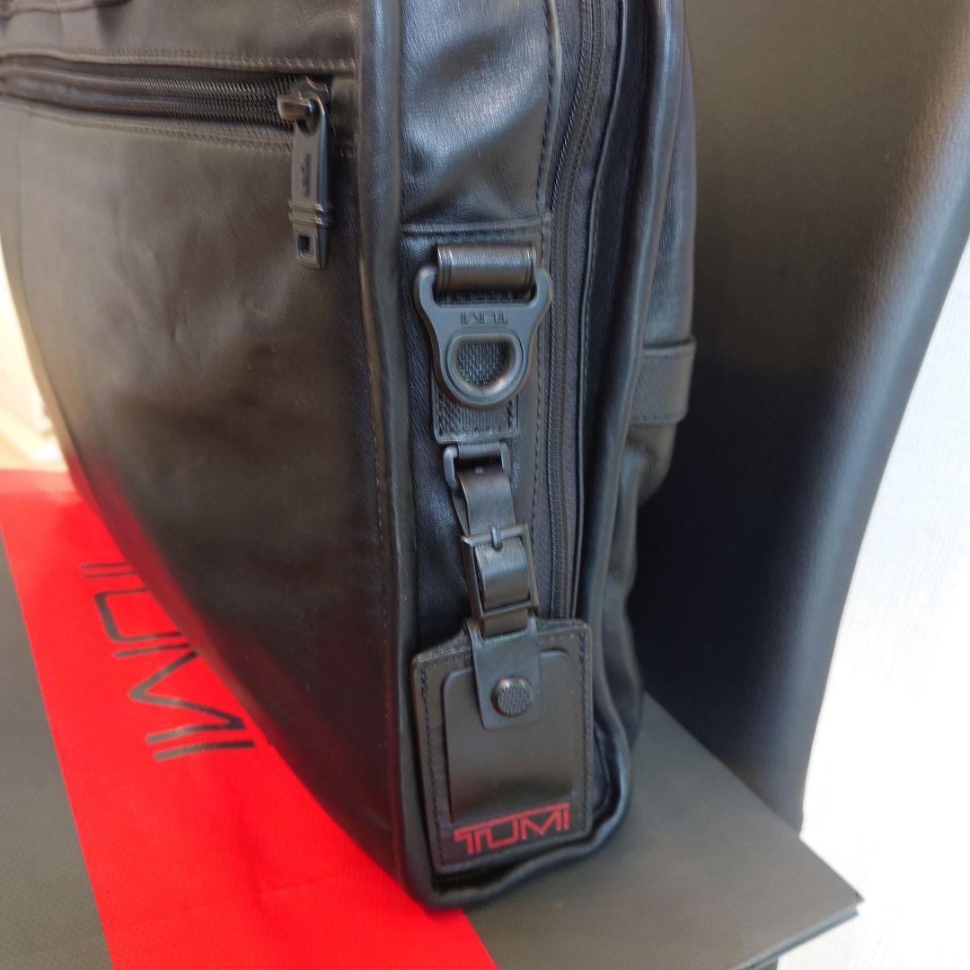 【美品】TUMI ALPHA2 96114D2 ブラック ビジネスバッグ