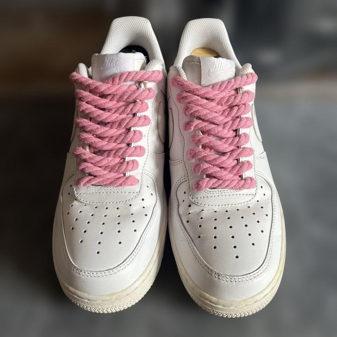 ナイキ　エアフォース1 　ロープフォース　ロープカスタム　ピンク　26㎝