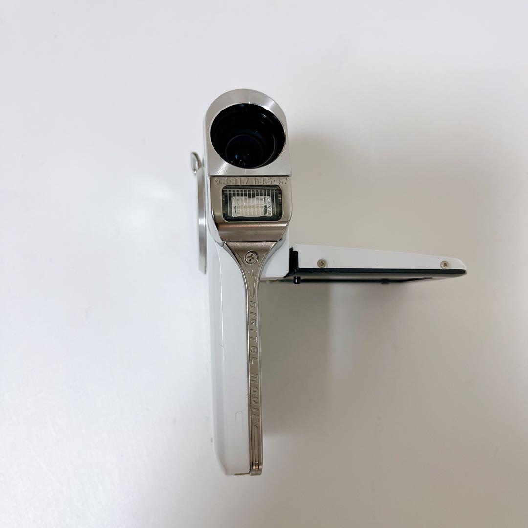 【美品・希少】SANYO Xacti DMX-C5 W ビデオカメラ 箱付き