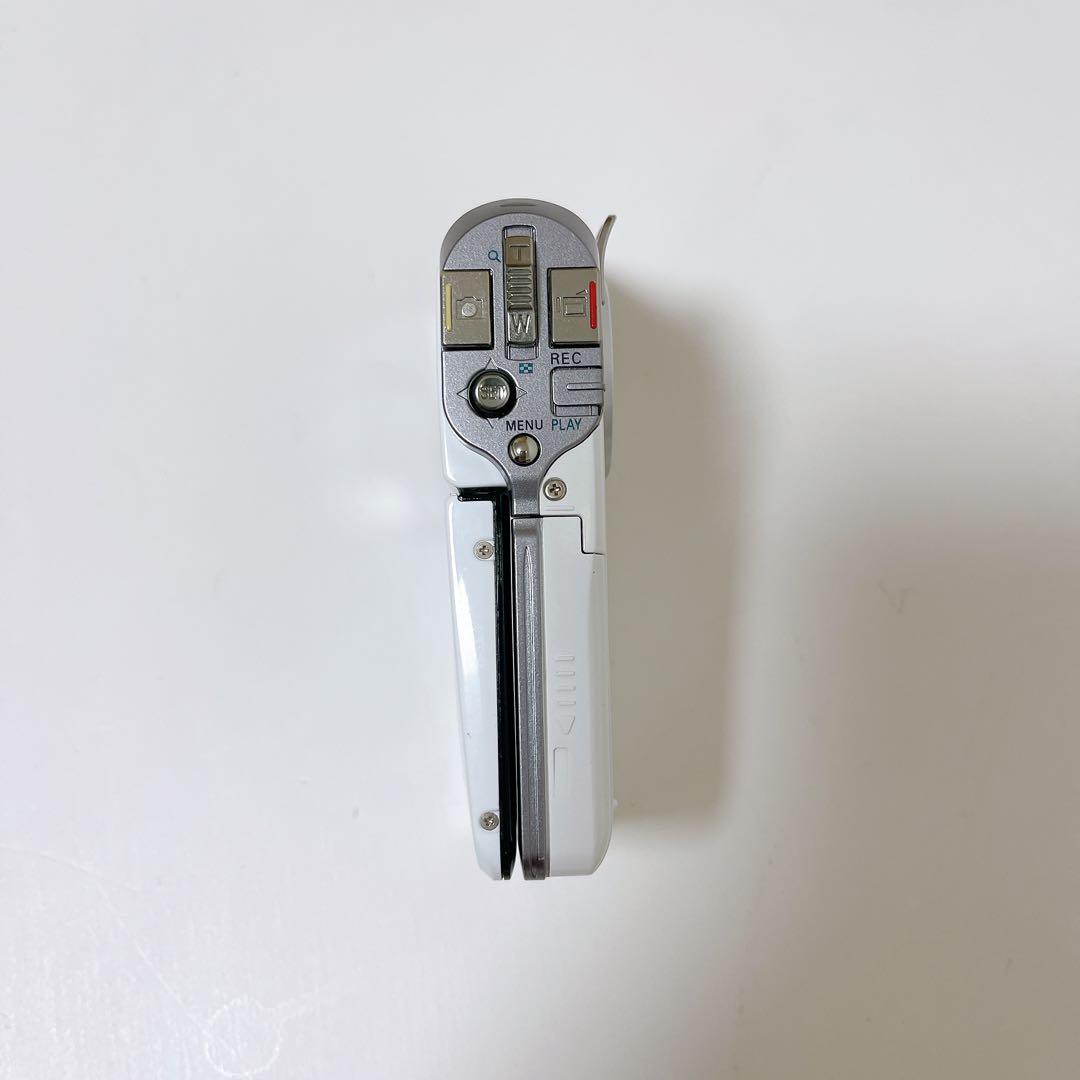 【美品・希少】SANYO Xacti DMX-C5 W ビデオカメラ 箱付き