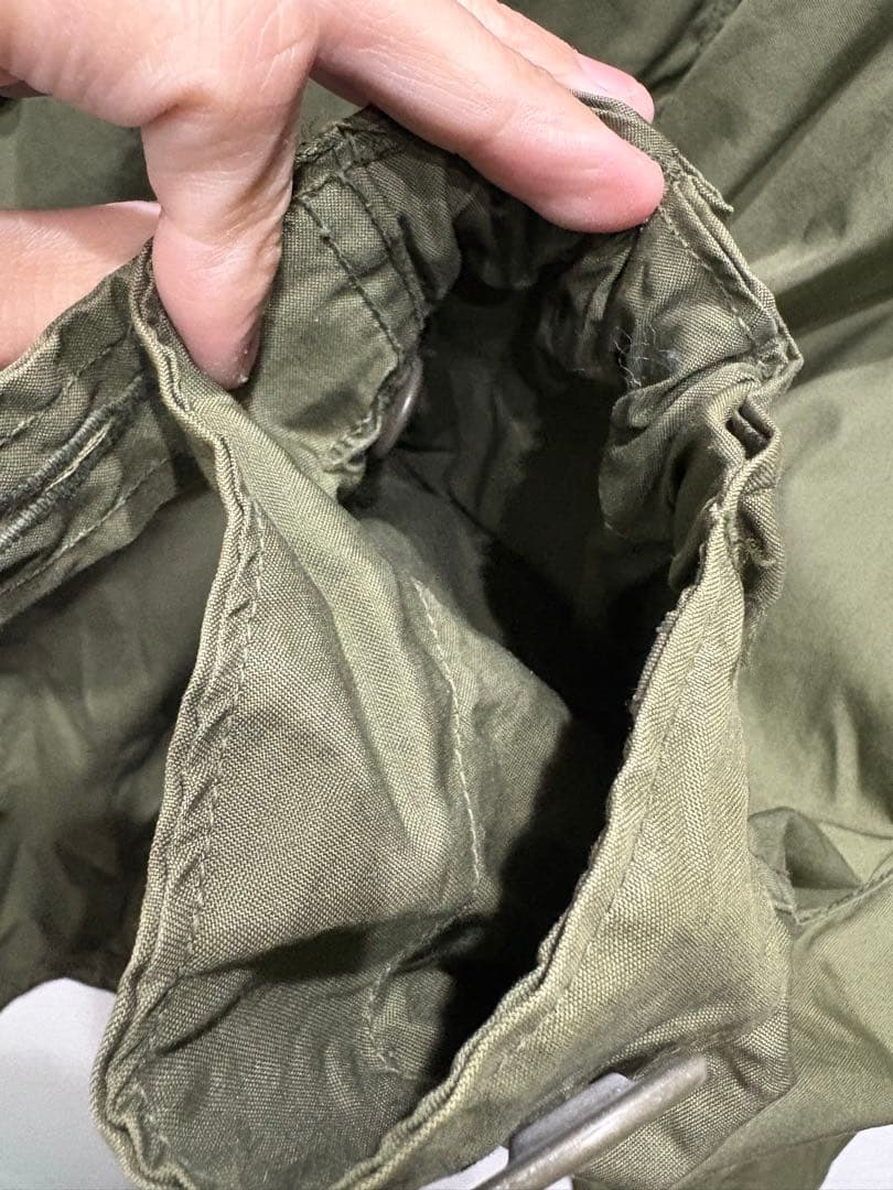 yomogi初期アルミジップ　フィッシュテールパーカーモッズコート