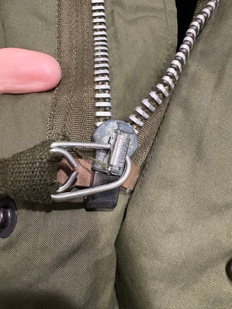 yomogi初期アルミジップ　フィッシュテールパーカーモッズコート