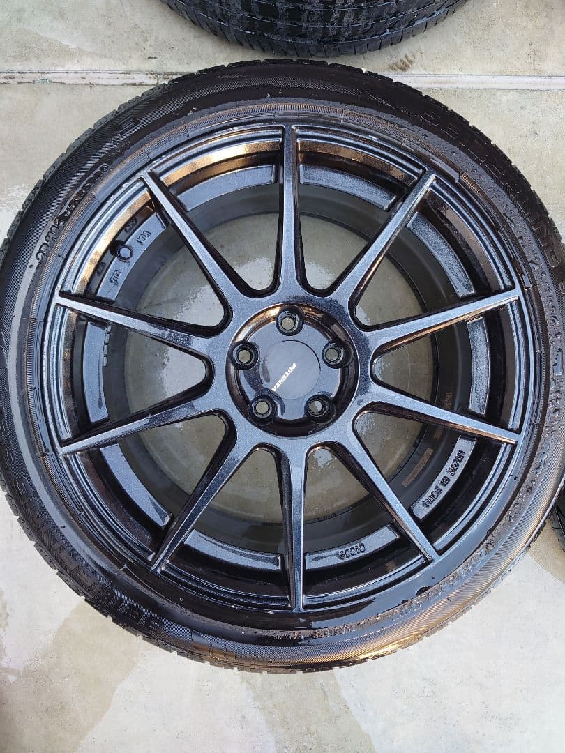 ブリジストンホイール 17インチ sw010 4本セット 225/45R17