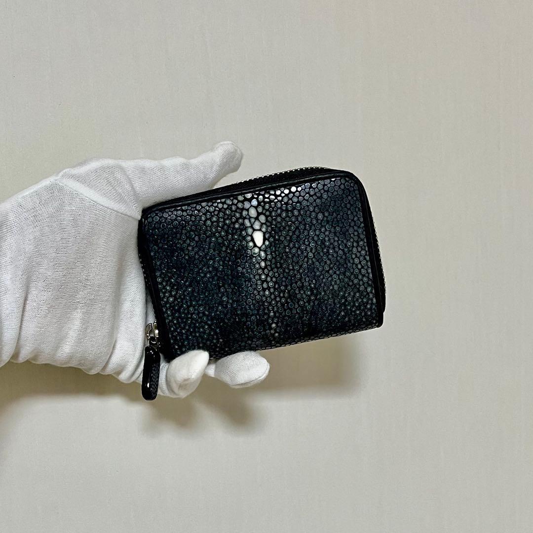 【新品・未使用】スティングレイ ケース カードケース　海の宝石　エイ革