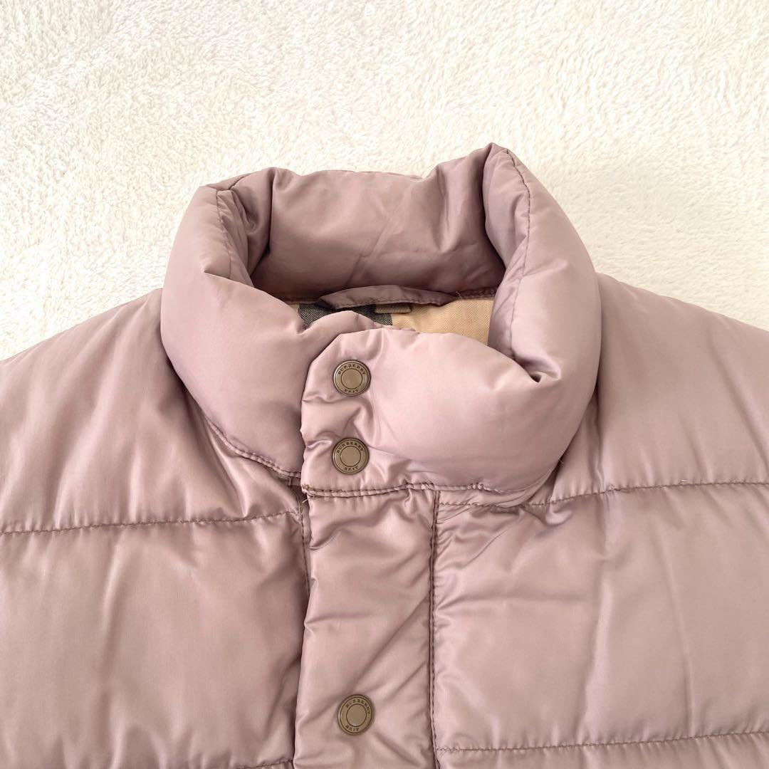 BURBERRY BRIT メガノバチェック ダウンベスト パファーベスト　L