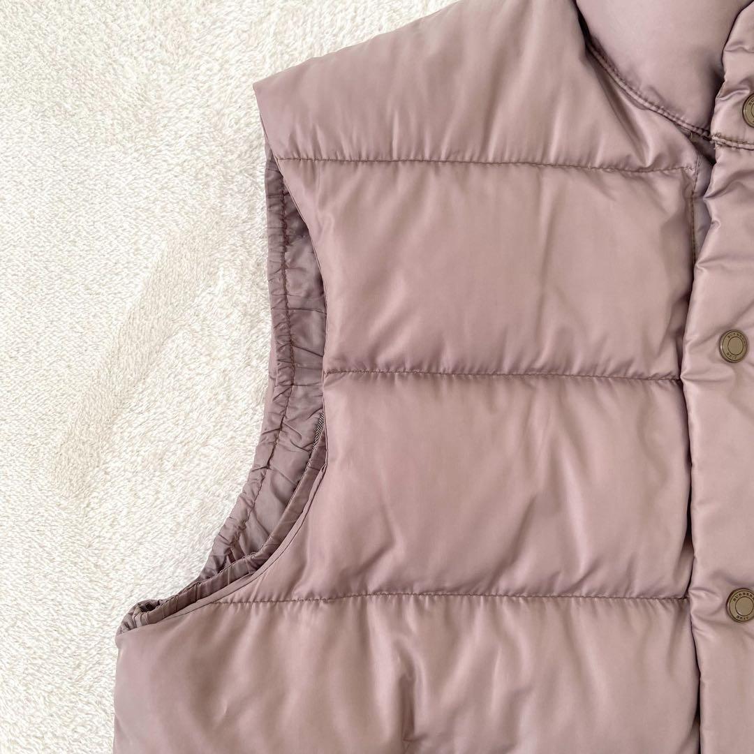 BURBERRY BRIT メガノバチェック ダウンベスト パファーベスト　L