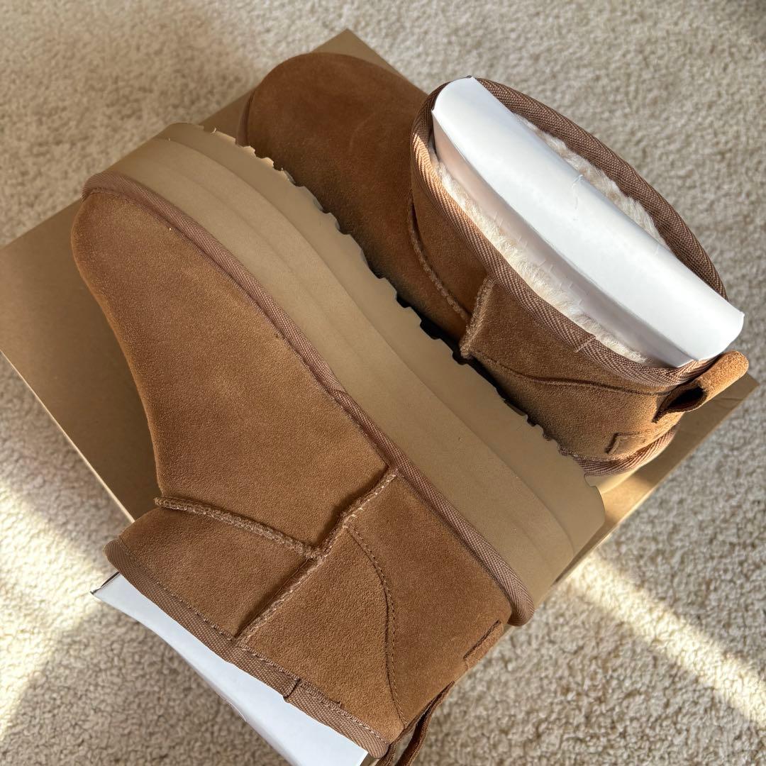 新品！UGG/アグCLASSIC ULTRAMINI PLATFORM 24cm