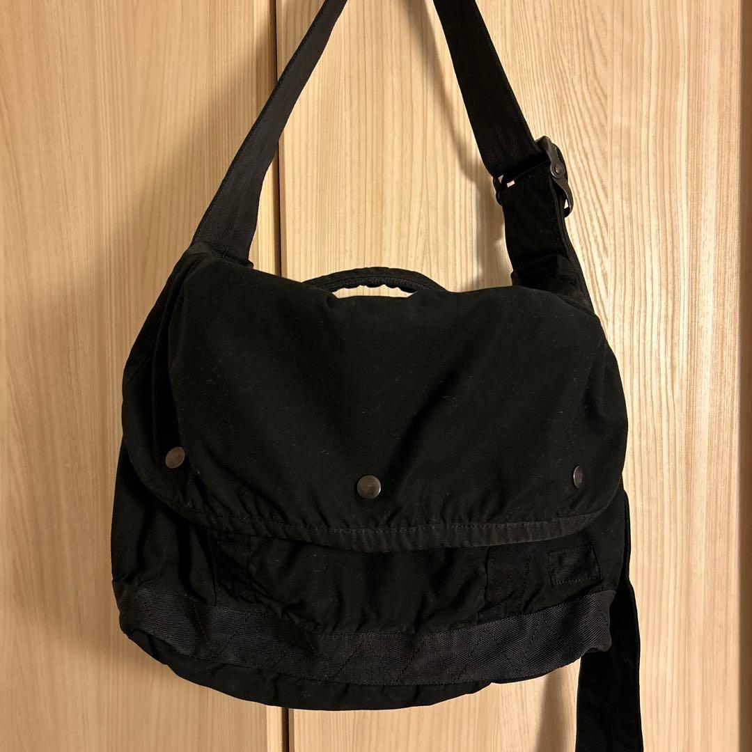 PORTER CRAG メッセンジャーバッグ[ブラック]