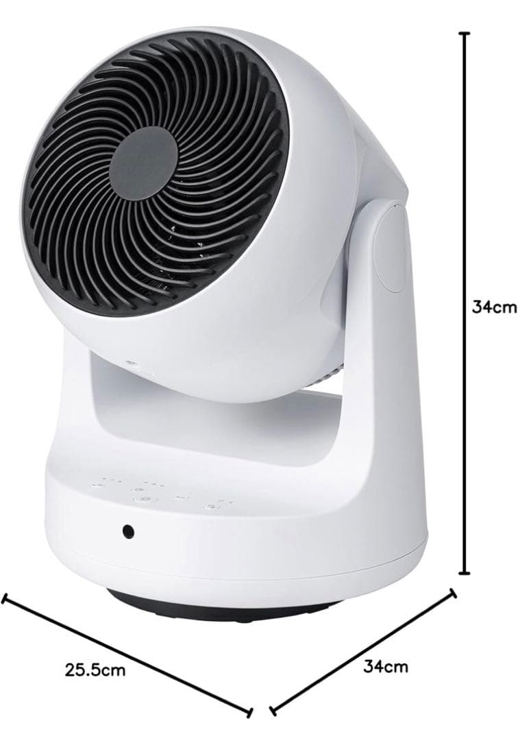 THREEUP衣類乾燥機能付サーキュレーター　ヒート＆クールHC-T2494WH