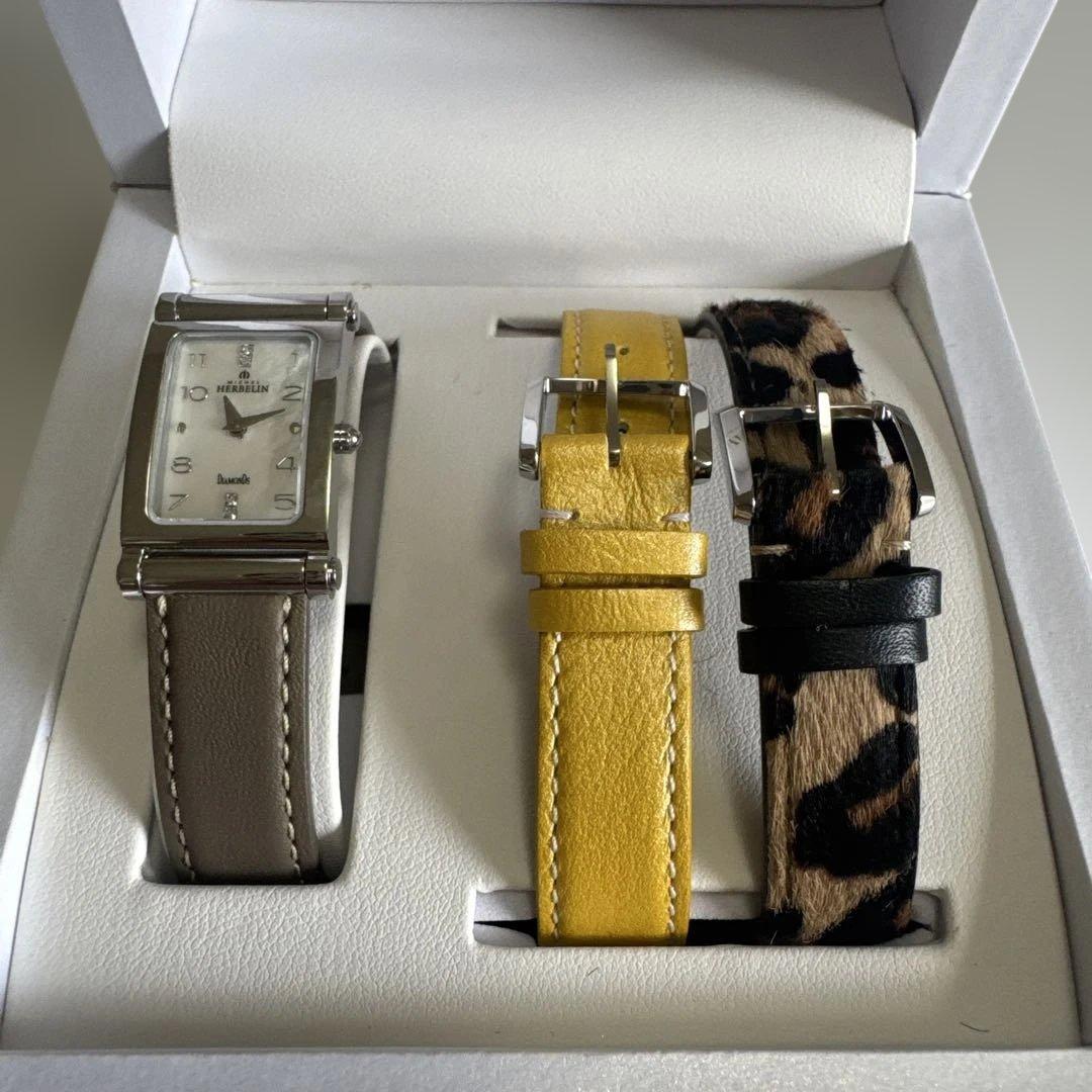 Michele Herbelin レディース時計 交換用ストラップ付き