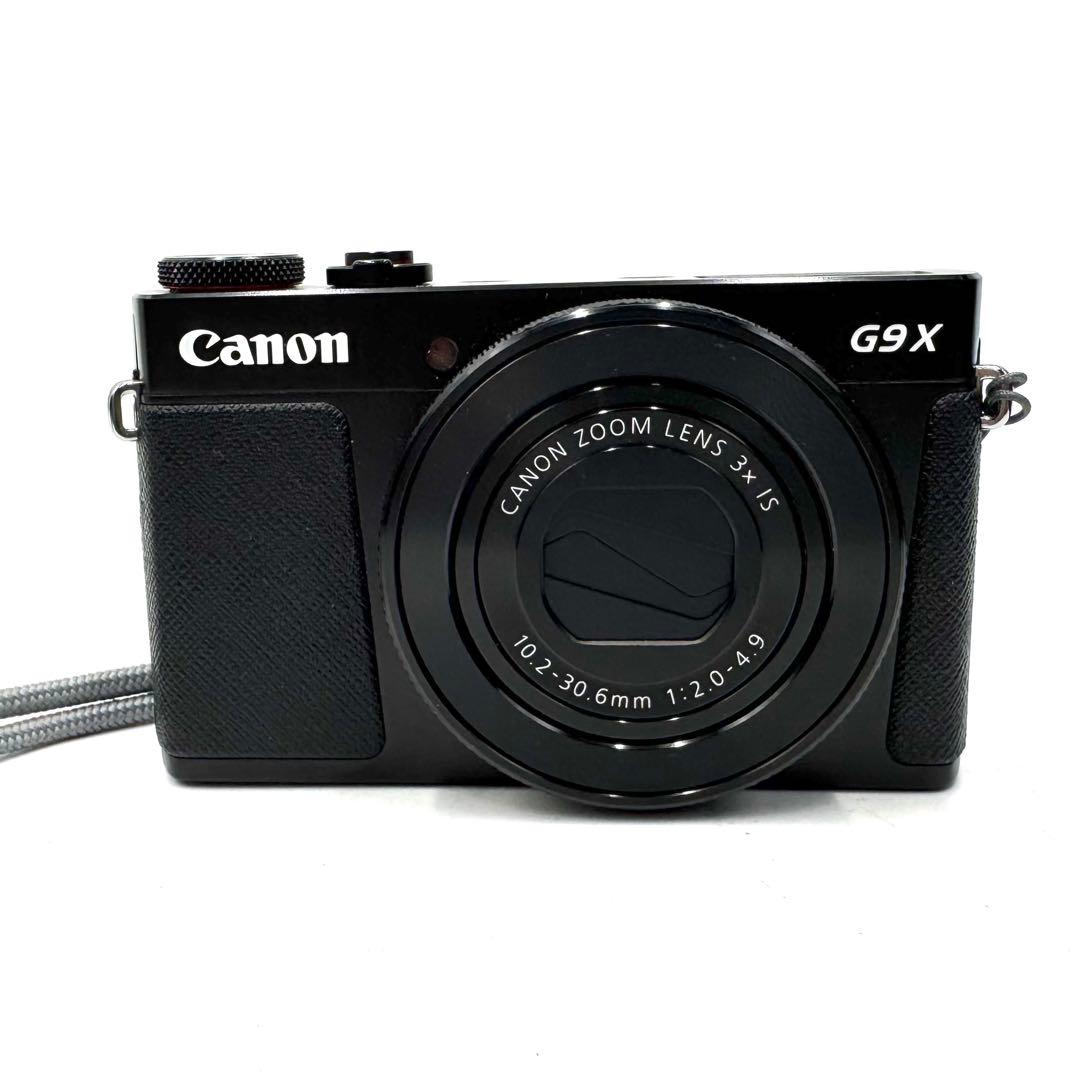 美品 Canon キャノン PowerShot G9X Mark II ブラック