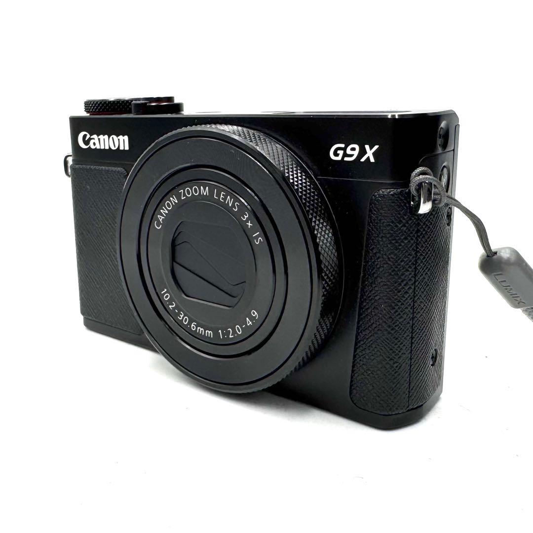 美品 Canon キャノン PowerShot G9X Mark II ブラック