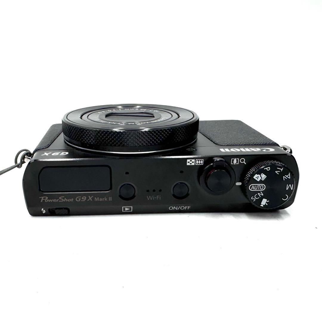 美品 Canon キャノン PowerShot G9X Mark II ブラック