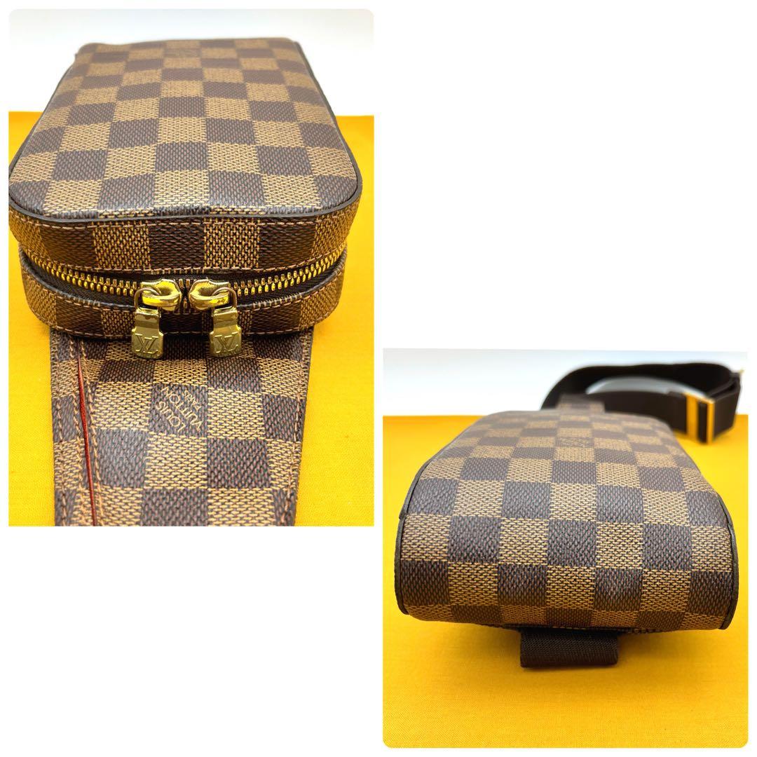 美品　ルイヴィトン　ダミエ　ジェロニモス　ボディーバッグ