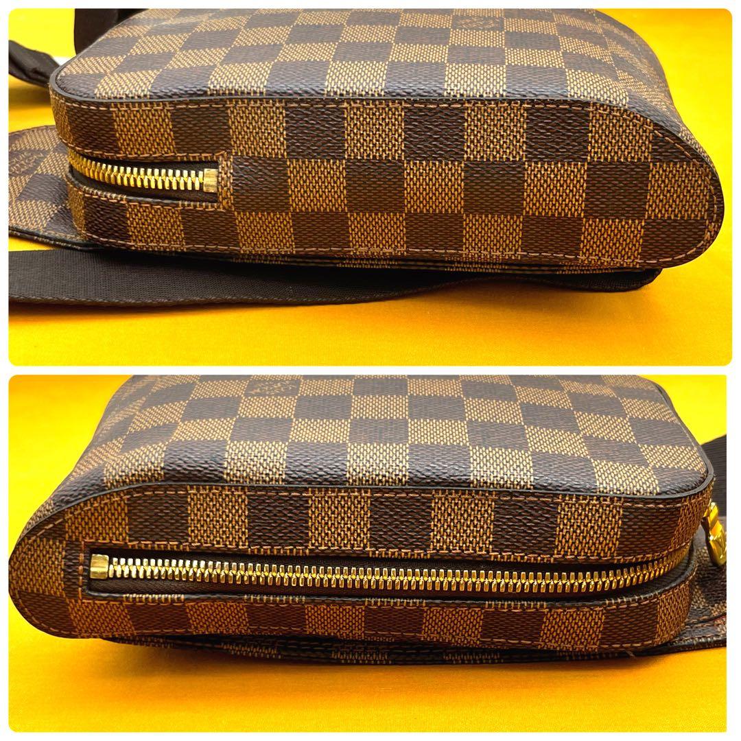 美品　ルイヴィトン　ダミエ　ジェロニモス　ボディーバッグ