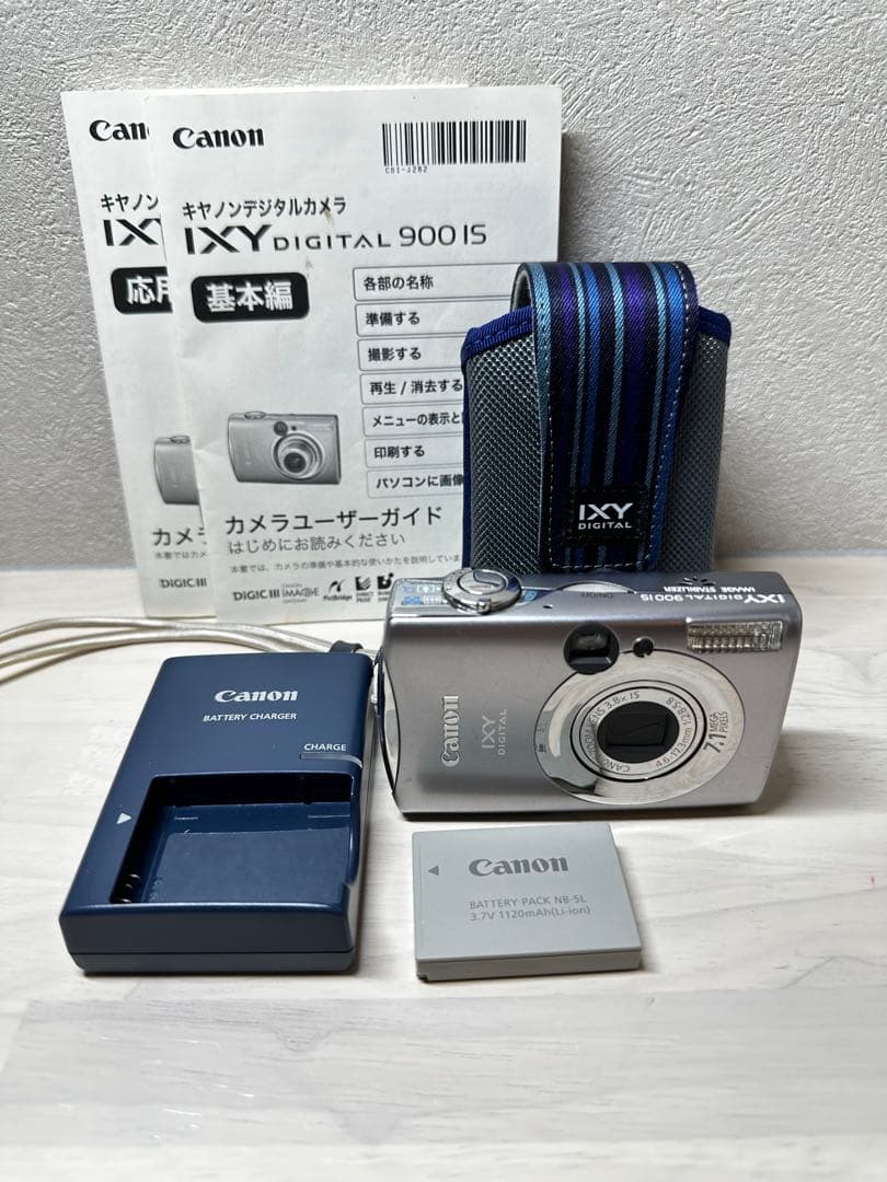 付属品付【美品】Canon IXY DIGITAL 900 IS デジタルカメラ