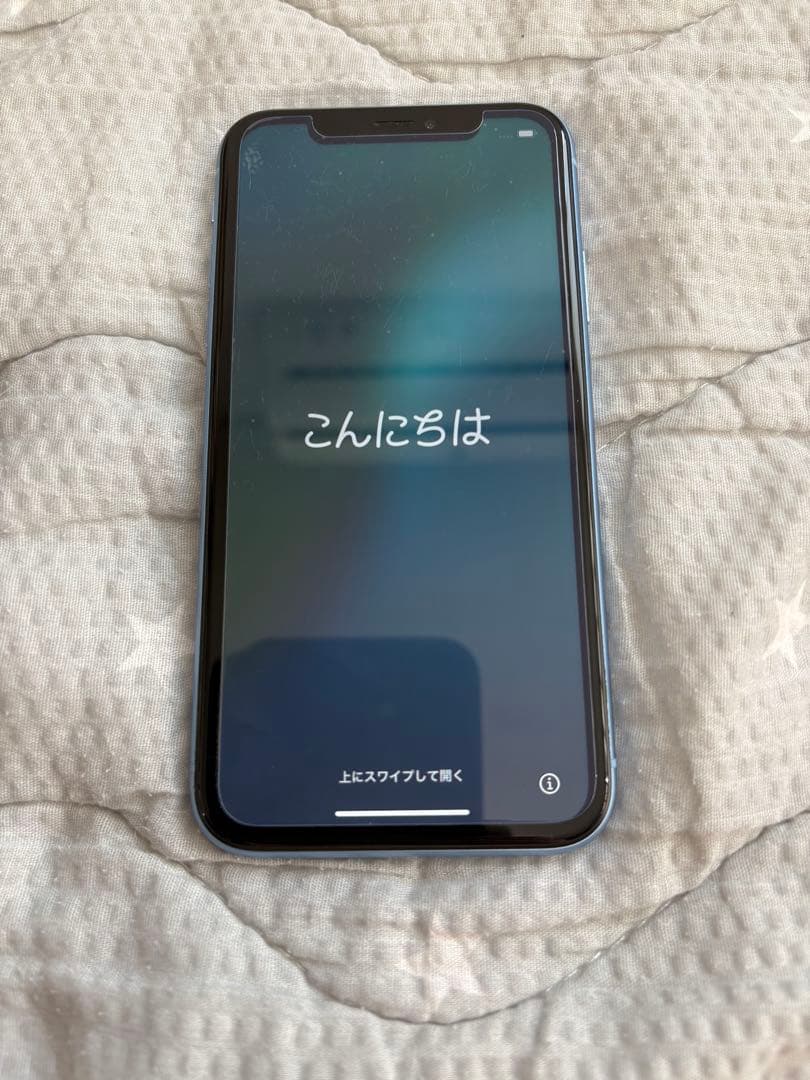 Apple iPhone XR ブルー　本体　64GB