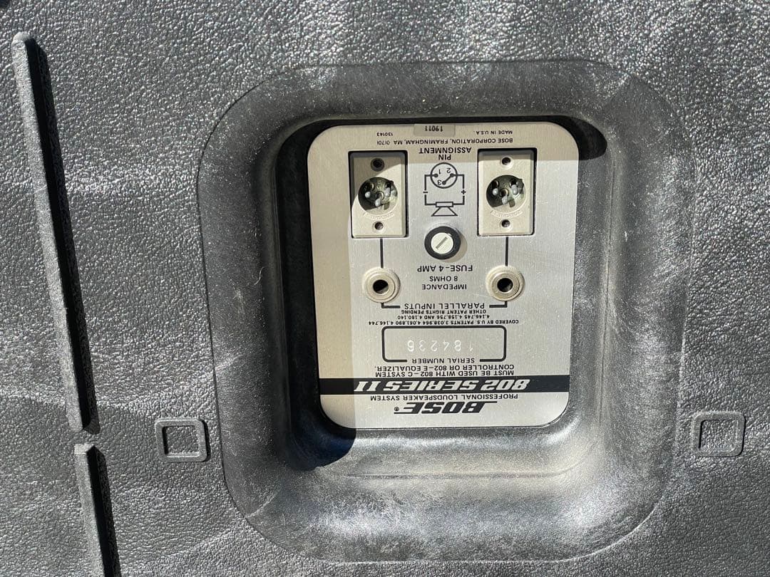 971◯ BOSE スピーカー　802 series II FUSE-4 2点