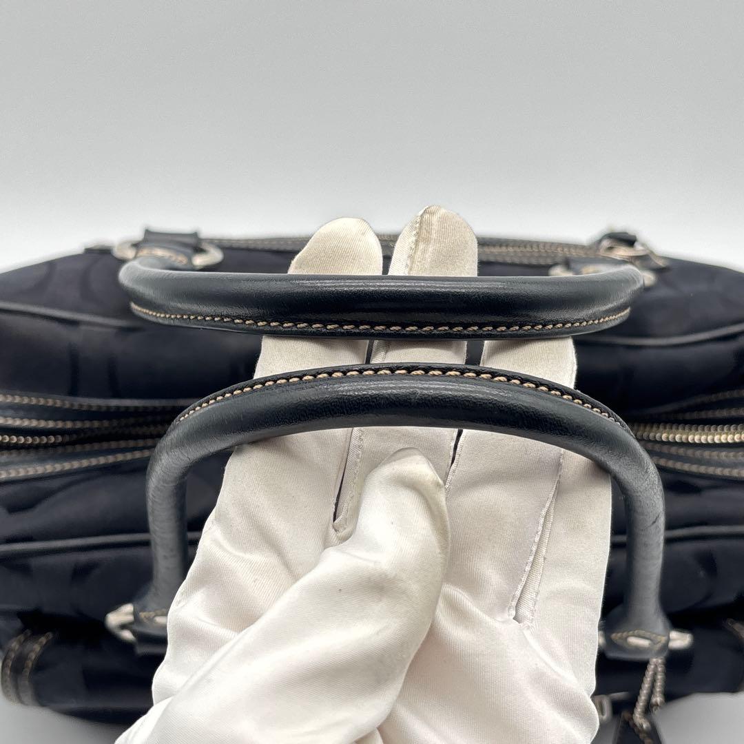 バッグ COACH VINTAGE Gallery Pocket Satchel Bag