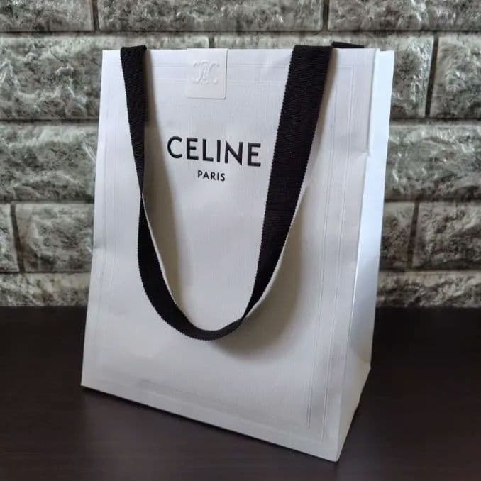 セリーヌ レイユール ロゴデザイン シュシュ ヘアアクセサリー 極美品