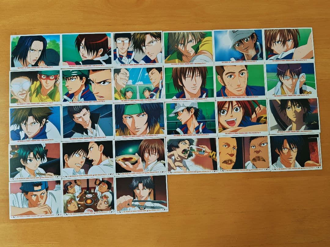 d*4様 テニスの王子様トレカ　New Season Part 1〜Part 5