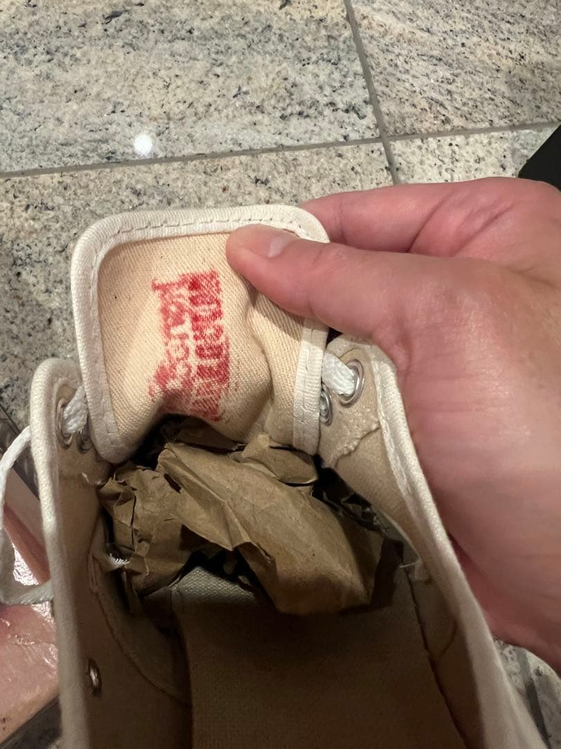 希少90s CONVERSE ジャックパーセル キャンバス ホワイト USA製