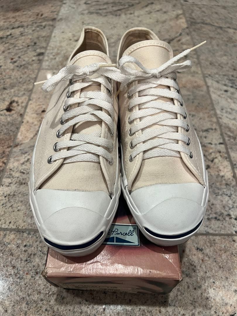 希少90s CONVERSE ジャックパーセル キャンバス ホワイト USA製