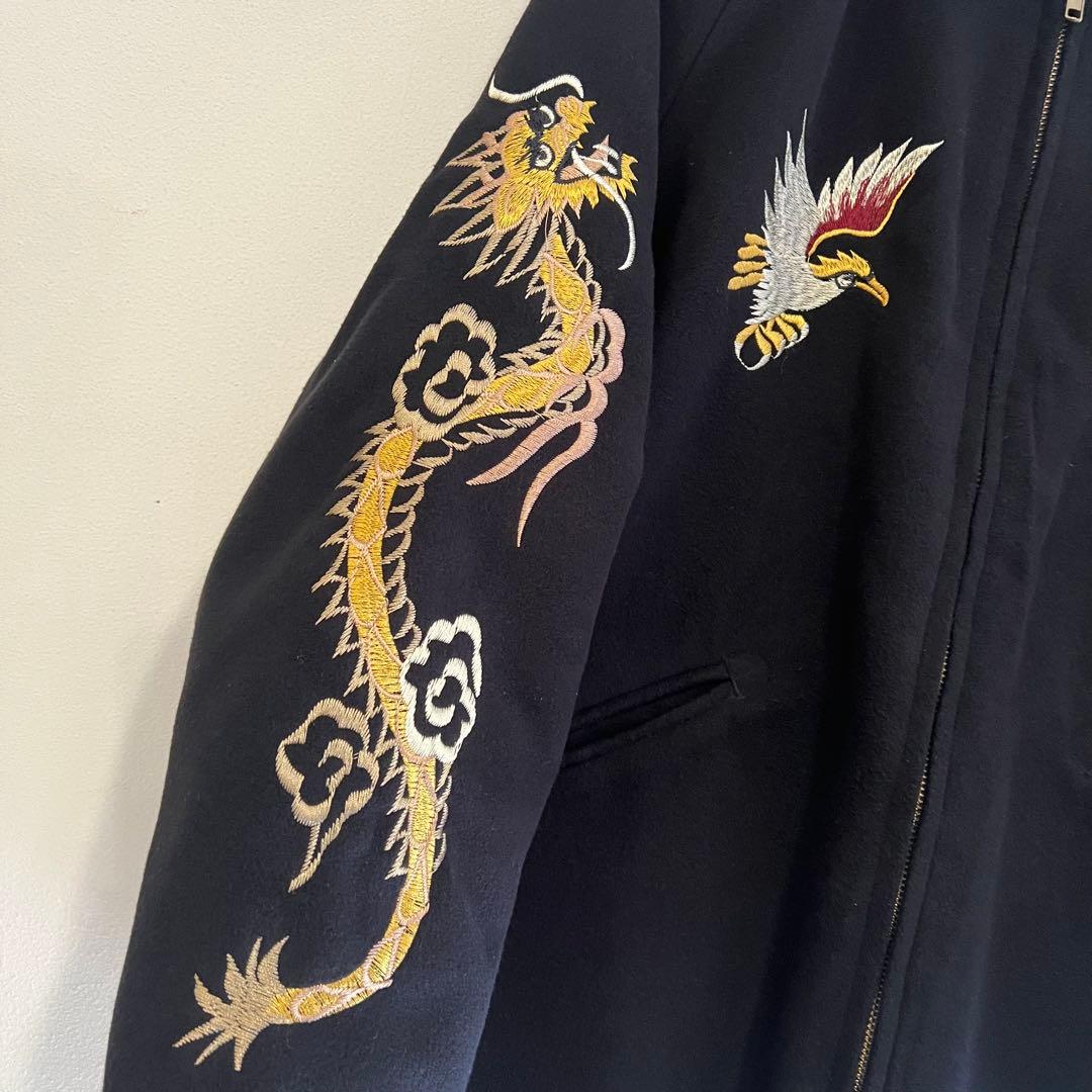 スーベニア ジャケット アウター 刺繍 ベトジャン Mサイズ