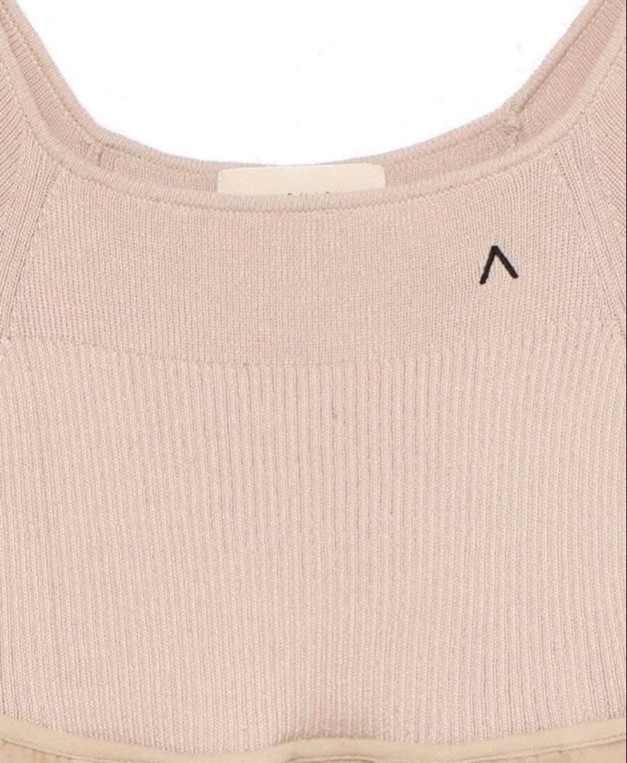 High waist velour mini dress　andmary