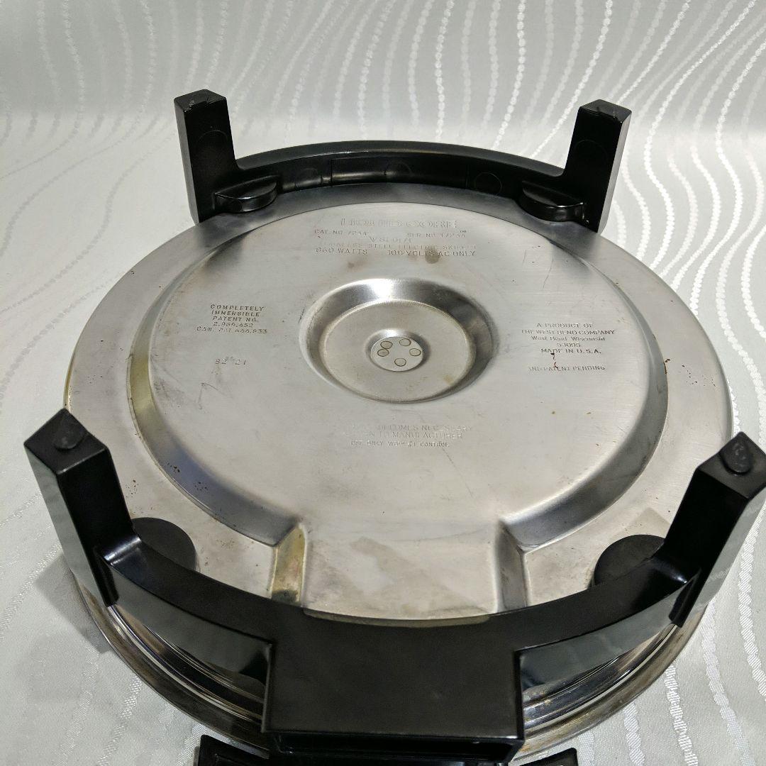 電気フライパン 電気鍋 リキッドコア　蓋無し