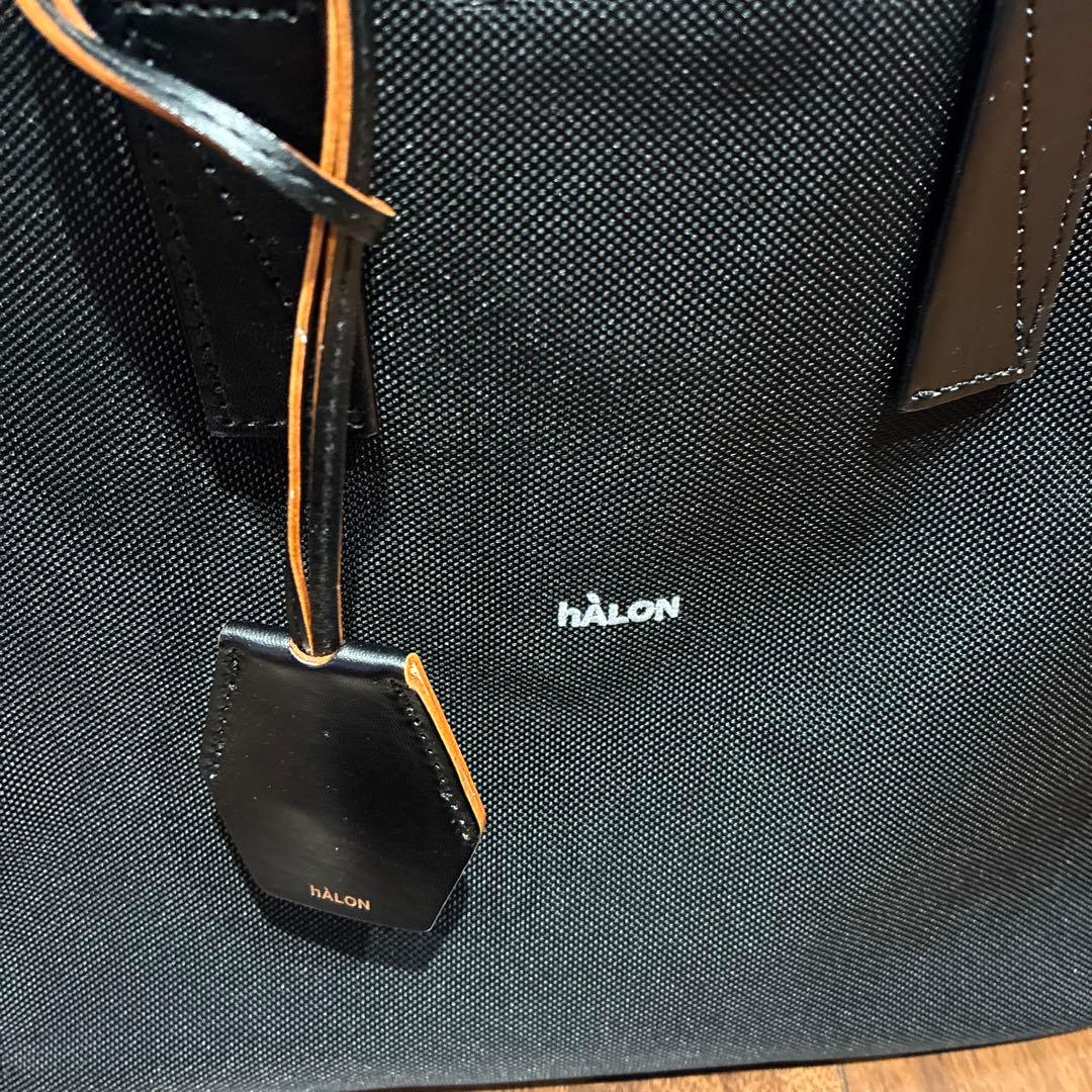 hALON ブラック トートバッグ