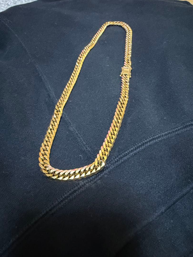 喜平 特注 50gオーバー 6面 ダブル K18メッキ ステンレス 値下げ⭕️