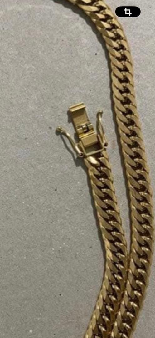 喜平 特注 50gオーバー 6面 ダブル K18メッキ ステンレス 値下げ⭕️