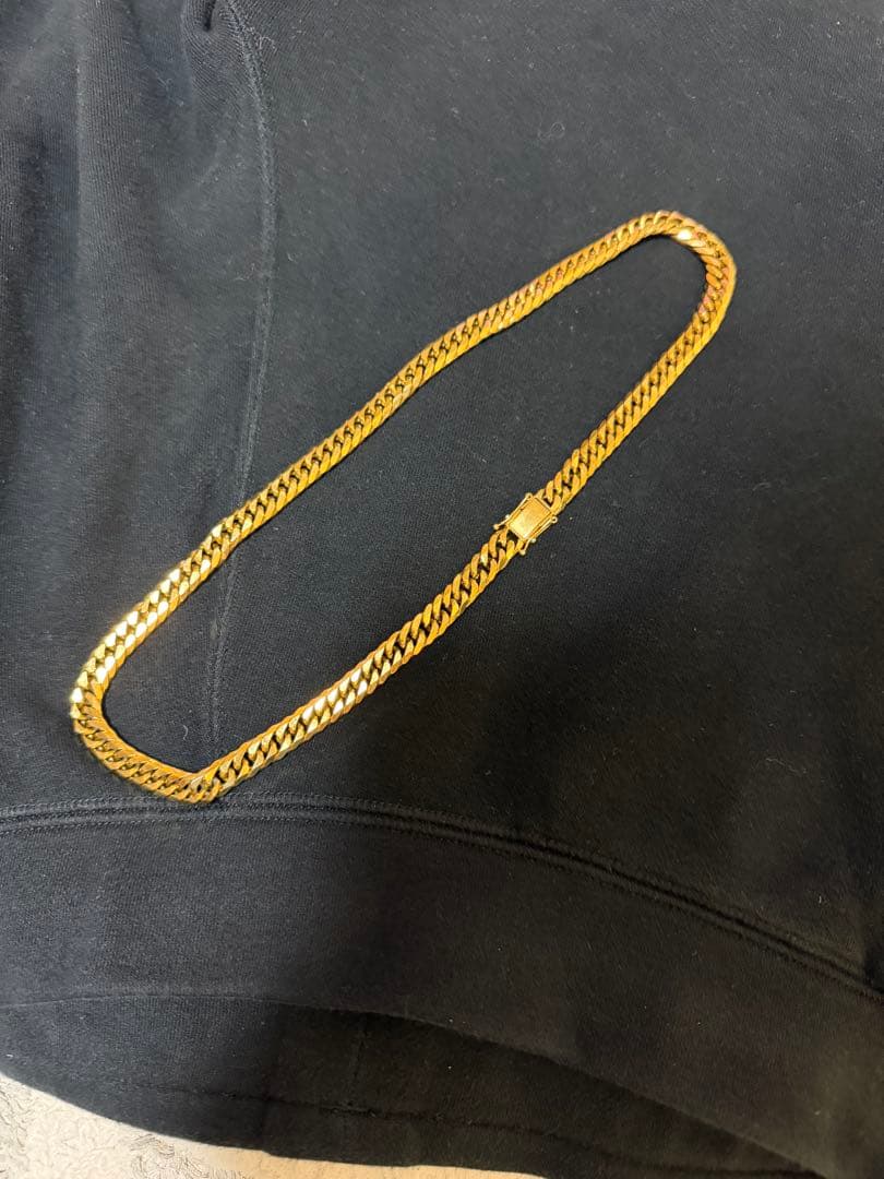 喜平 特注 50gオーバー 6面 ダブル K18メッキ ステンレス 値下げ⭕️