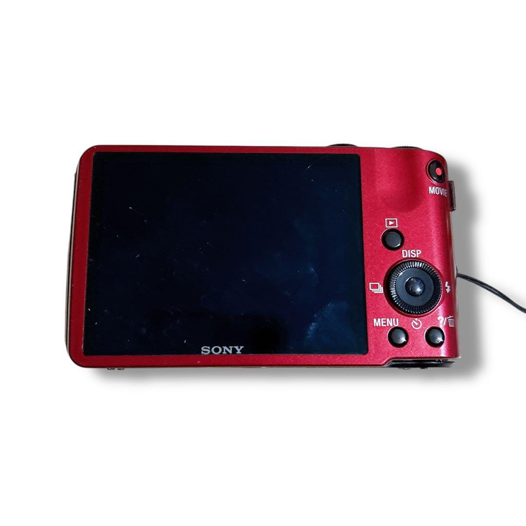 SONY サイバーショット DSC-HX7V レッド 赤 コンデジ デジカメ