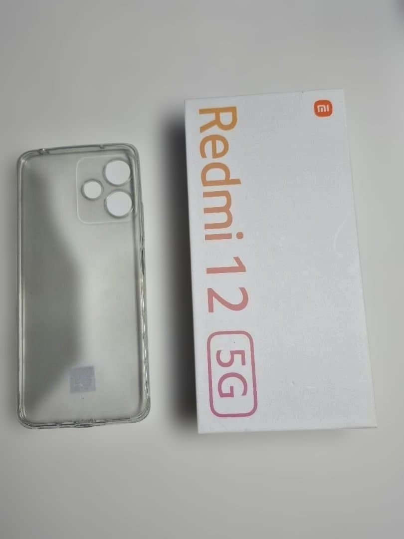 Redmi 12 5G 本体 クリアケース付き
