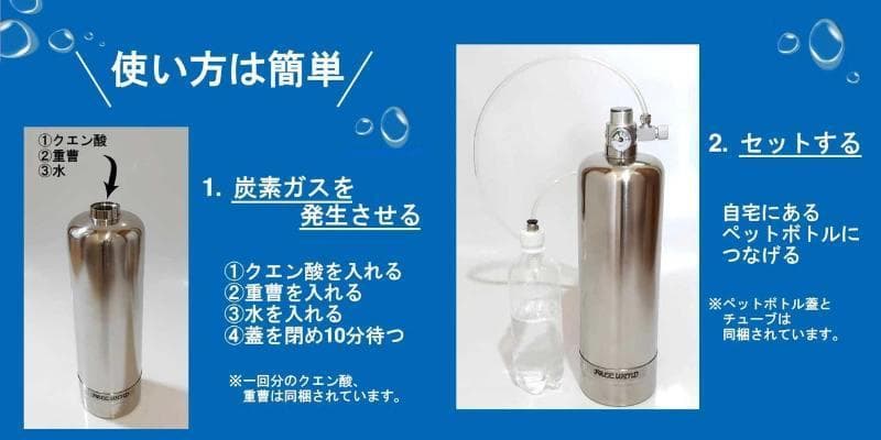 炭酸水製作商品　ソーダストリーム 炭酸水　CO2レギュレーター キャンプ