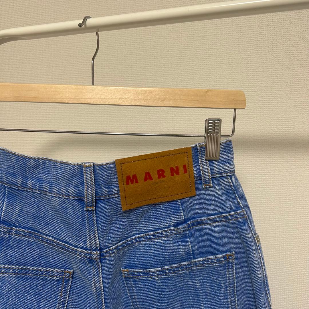 【新作】MARNI オーガニックデニム製 キャロットジーンズ