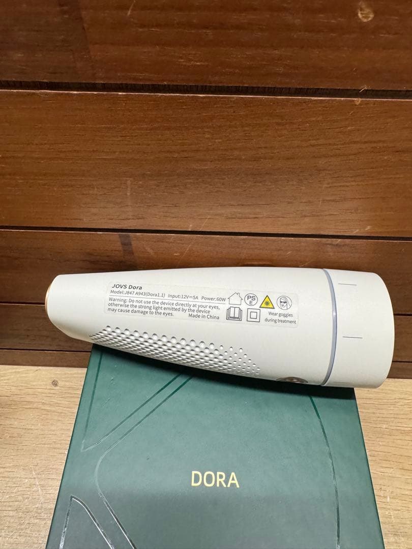 DORA 脱毛器 IPL技術 ホワイト